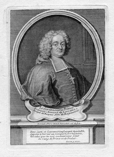François-Armand de Lorraine-Armagnac portréja alkotó: Etienne Jehandier Desrochers